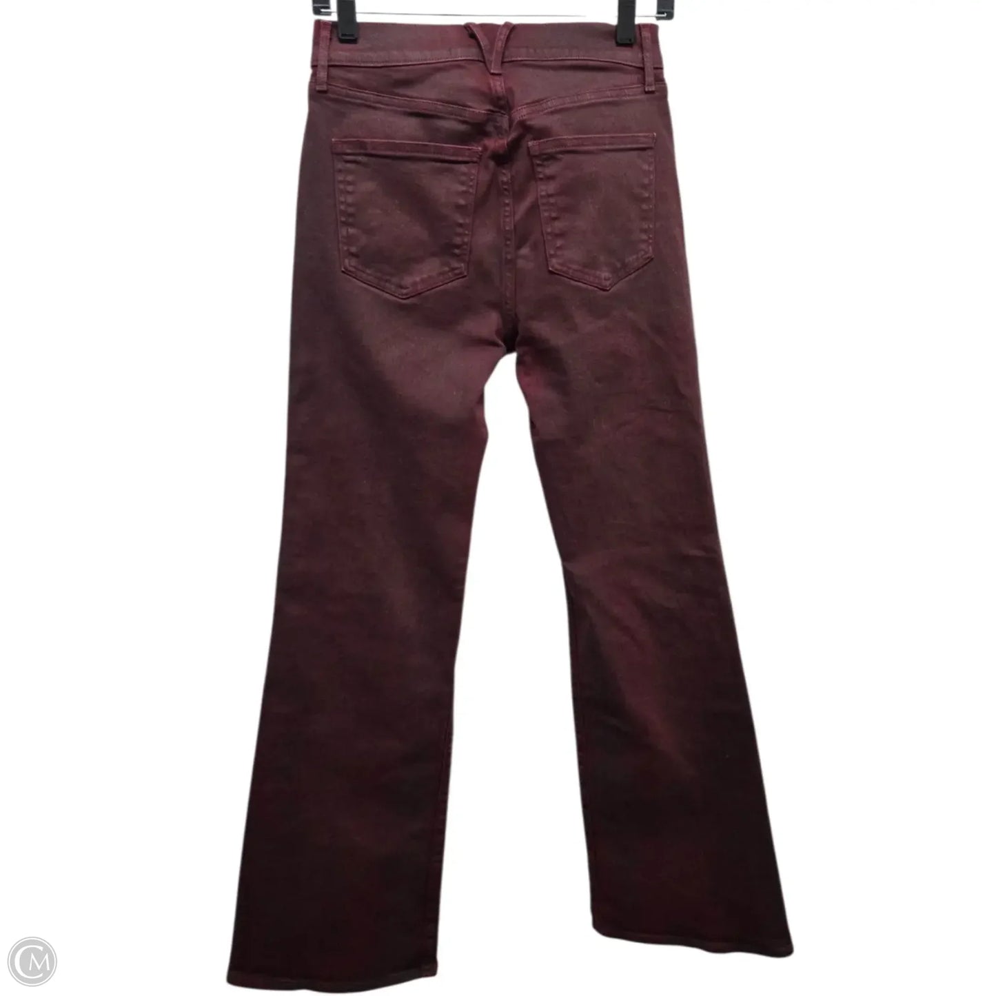 Jeans Flared By Veronica Beard In Red, Size: 4