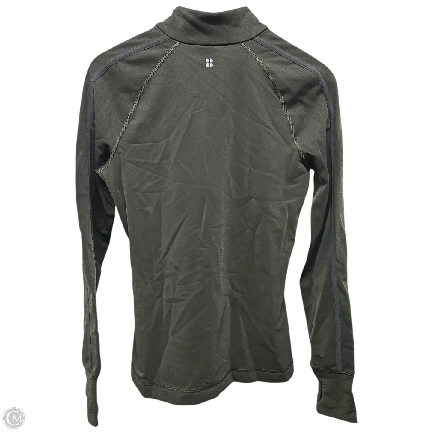 Athletic Top Long Sleeve Crewneck By Sweaty Betty In Green, Size: M