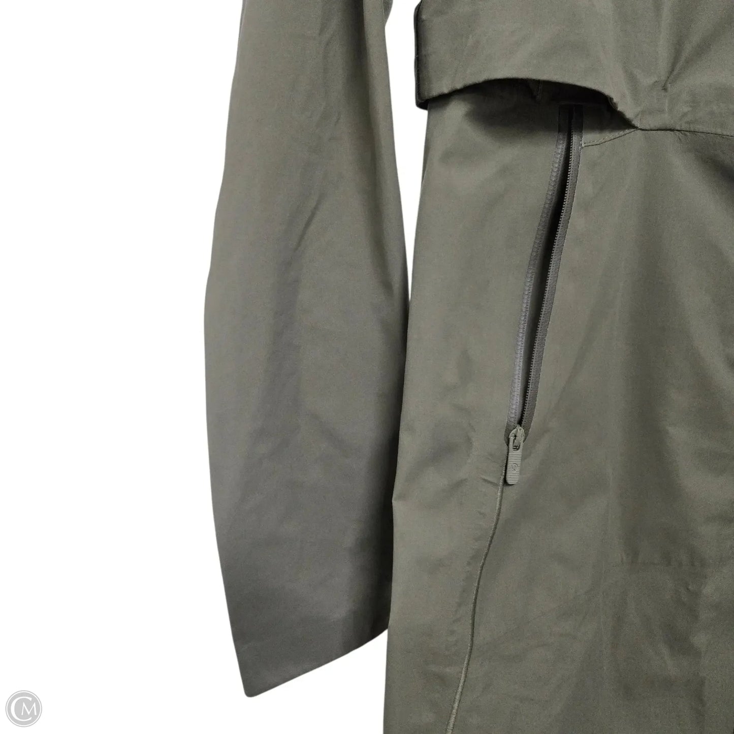 Coat Raincoat By Lululemon In Green, Size: 4