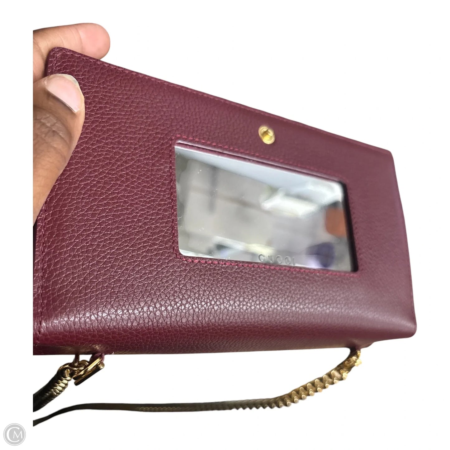 Handbag Luxury Designer By Gucci, Size: Small