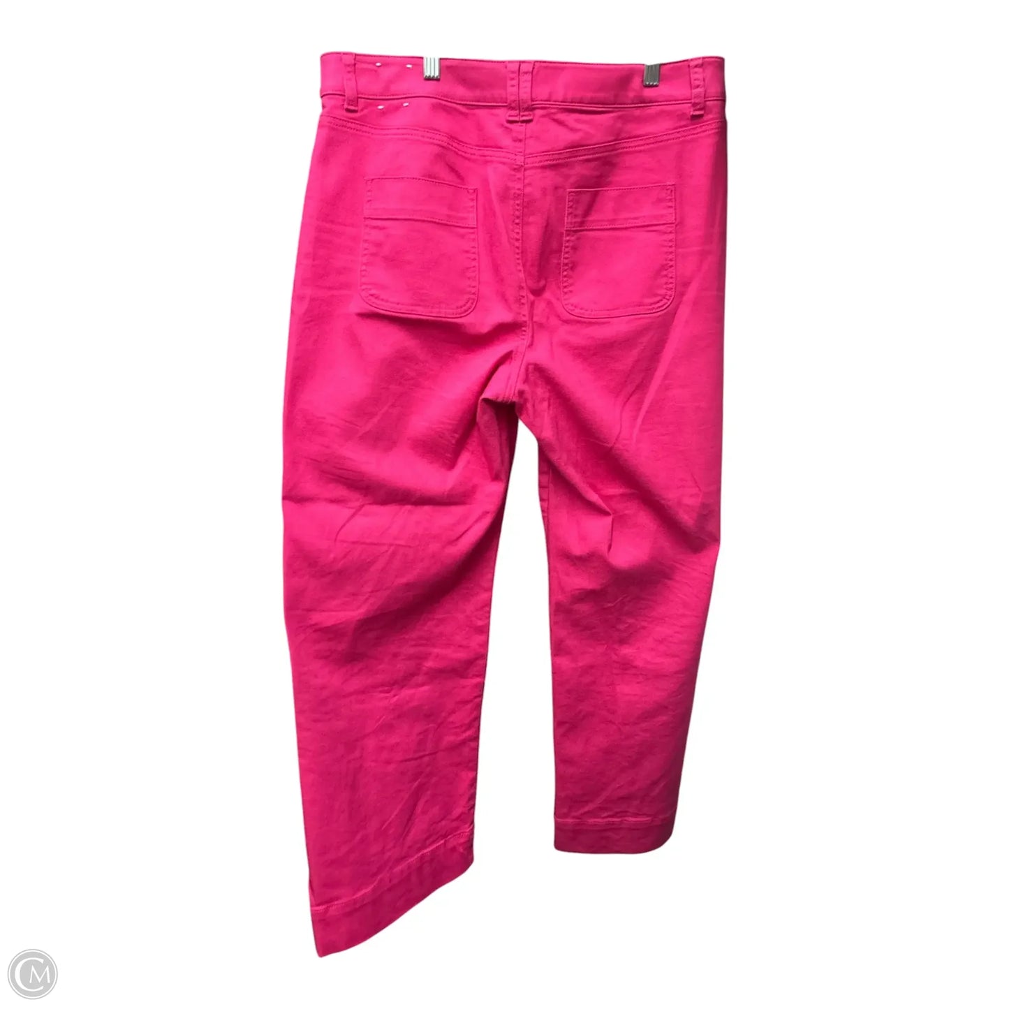 Jeans Wide Leg By Talbots In Pink, Size: 14p