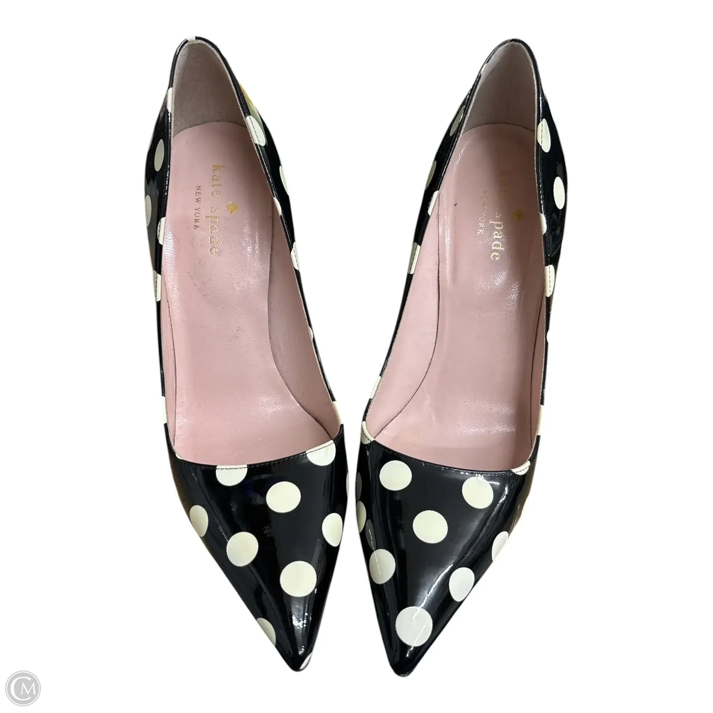 Shoes Designer By Kate Spade In Polkadot Pattern, Size: 7