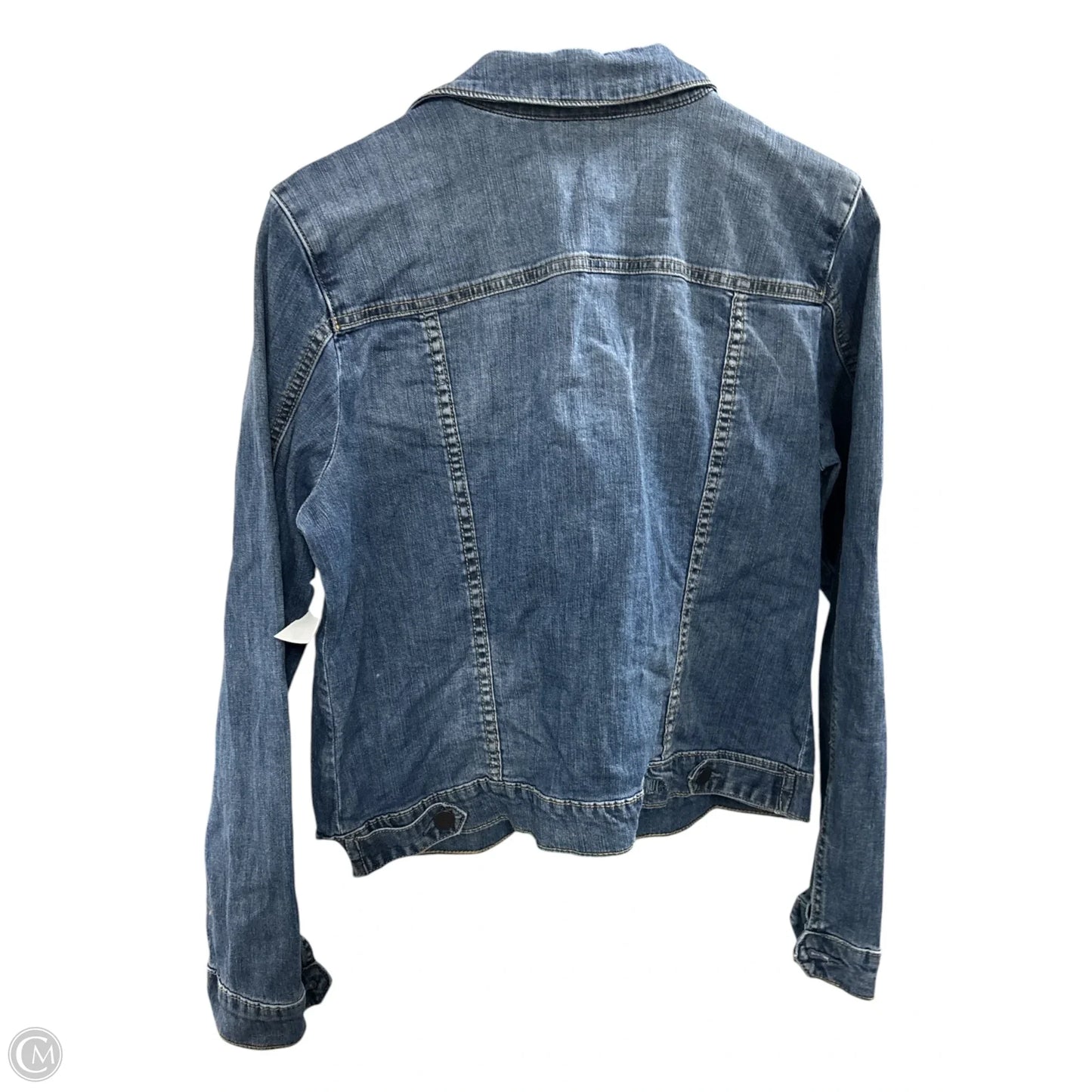 Jacket Denim By Kut In Blue, Size: Xl