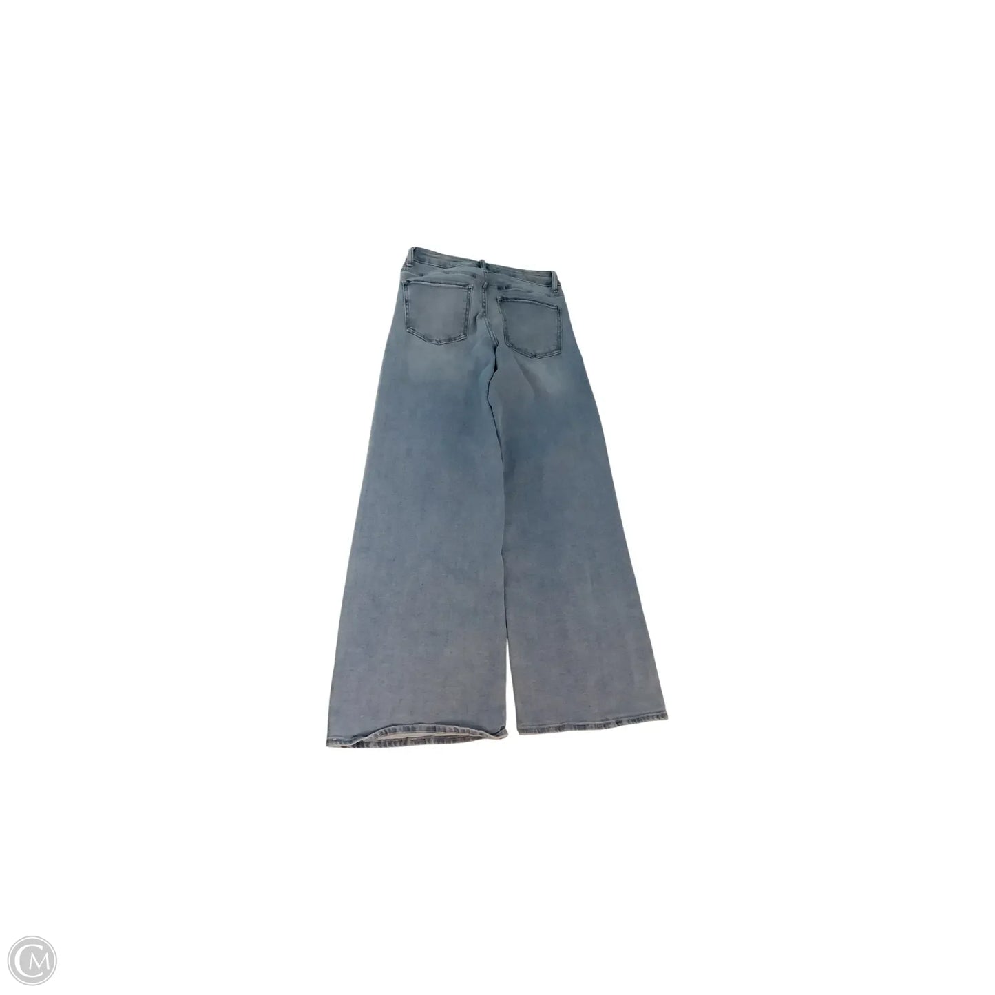 Jeans Wide Leg By Quince In Blue Denim, Size: 6