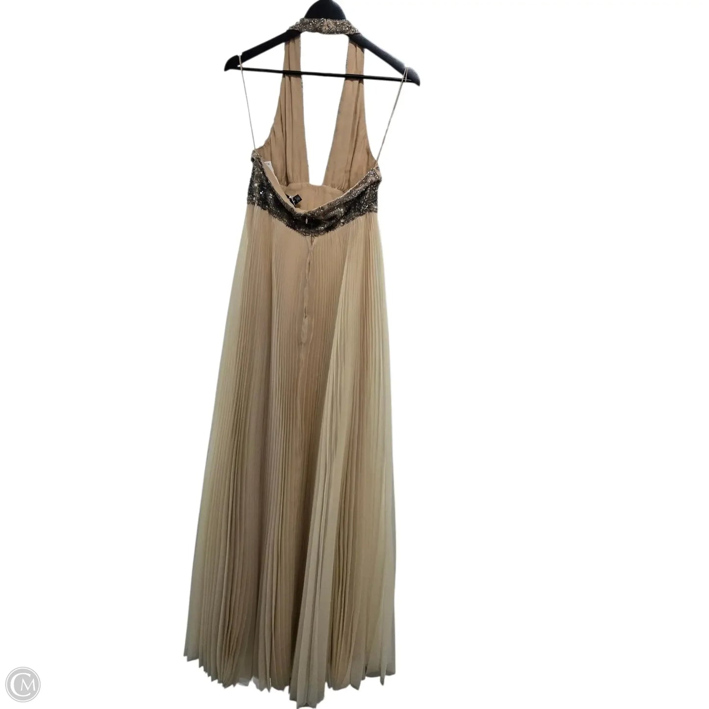 Dress Party Long By Cma In Tan, Size: 8