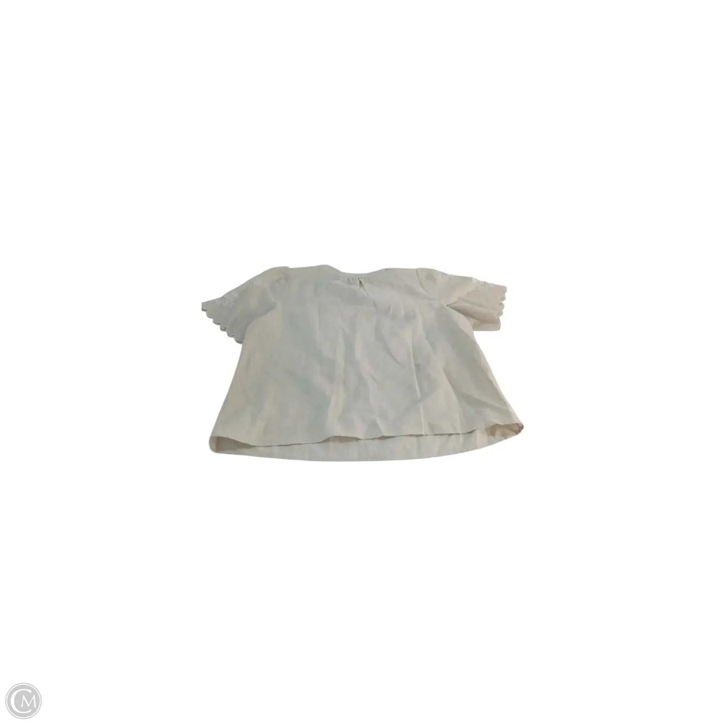 Top Short Sleeve By Talbots In Tan, Size: 2x