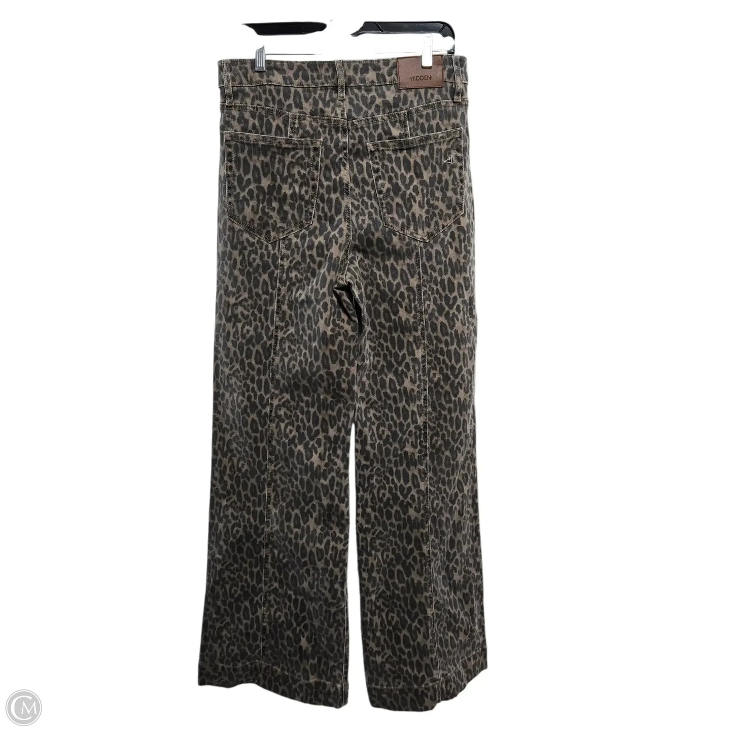 Jeans Wide Leg By Hidden In Animal Print, Size: 8