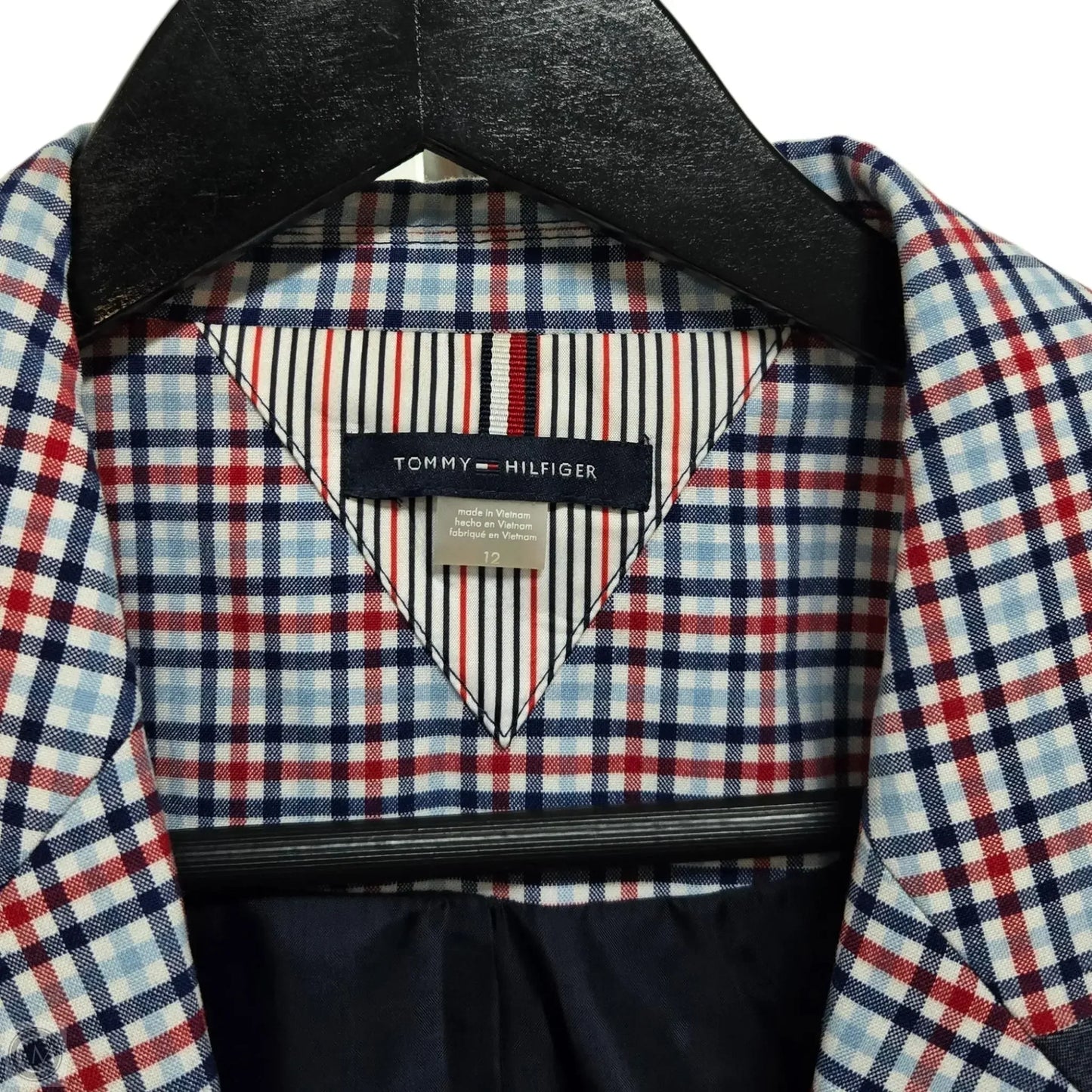 Blazer By Tommy Hilfiger In Blue & Red & White, Size: 12