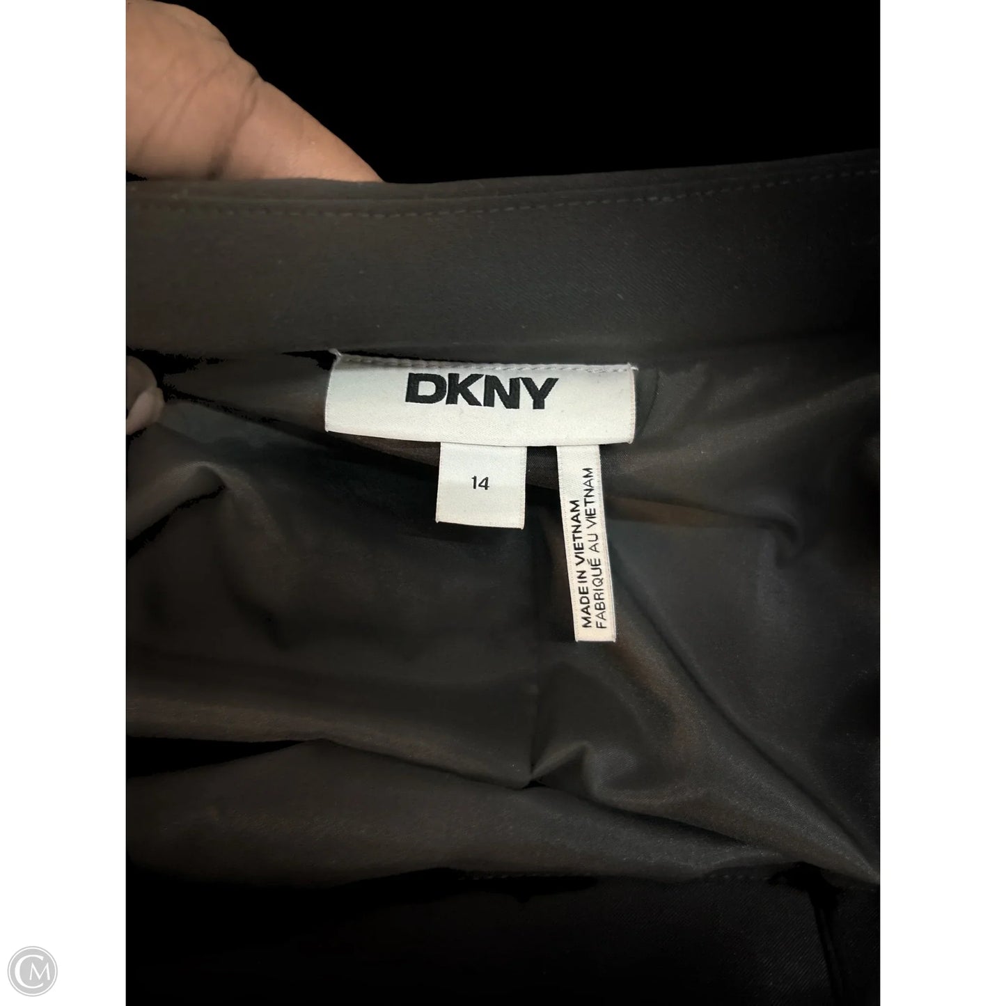 Skirt Midi By Dkny In Black, Size: 14