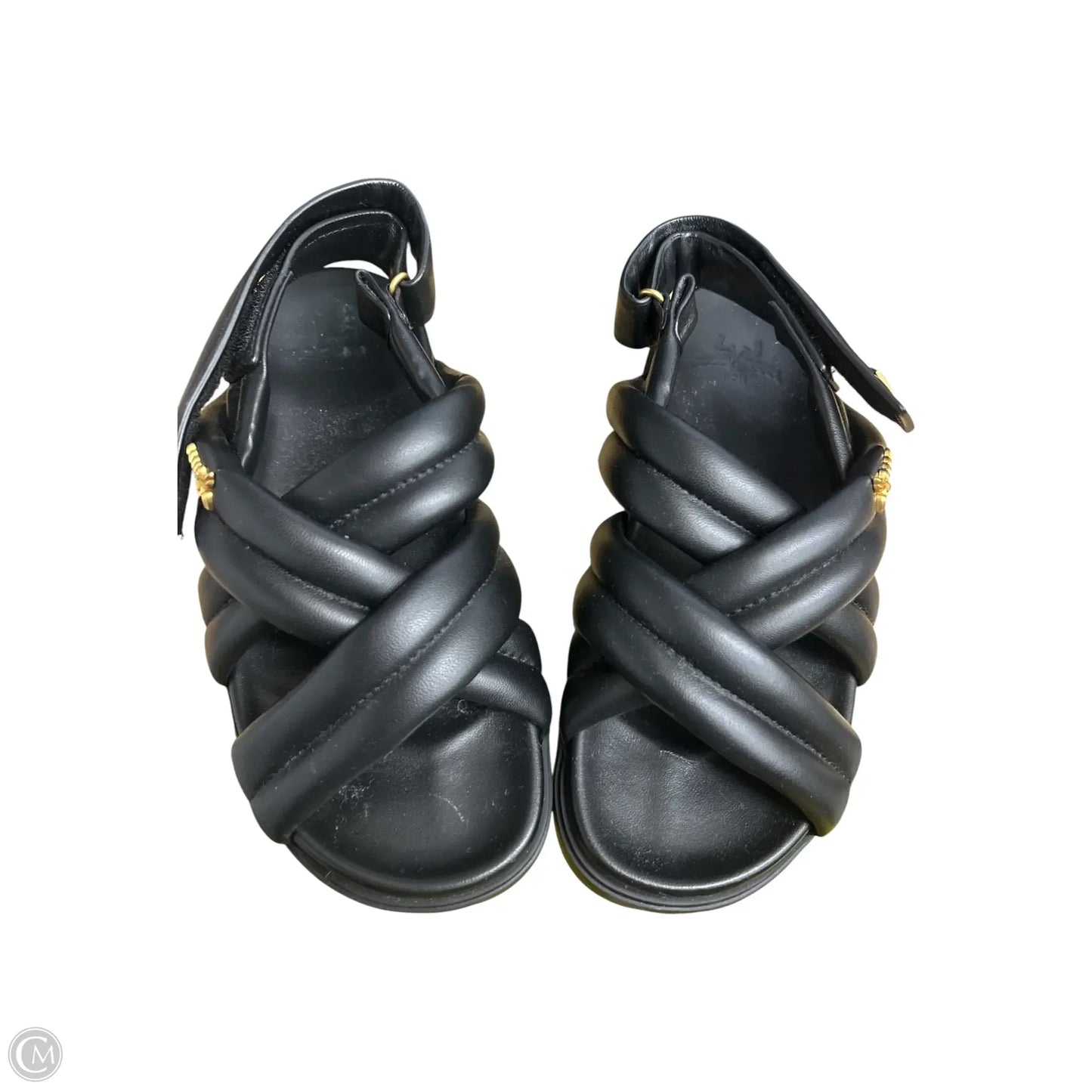 Sandals Luxury Designer By Mcm In Black