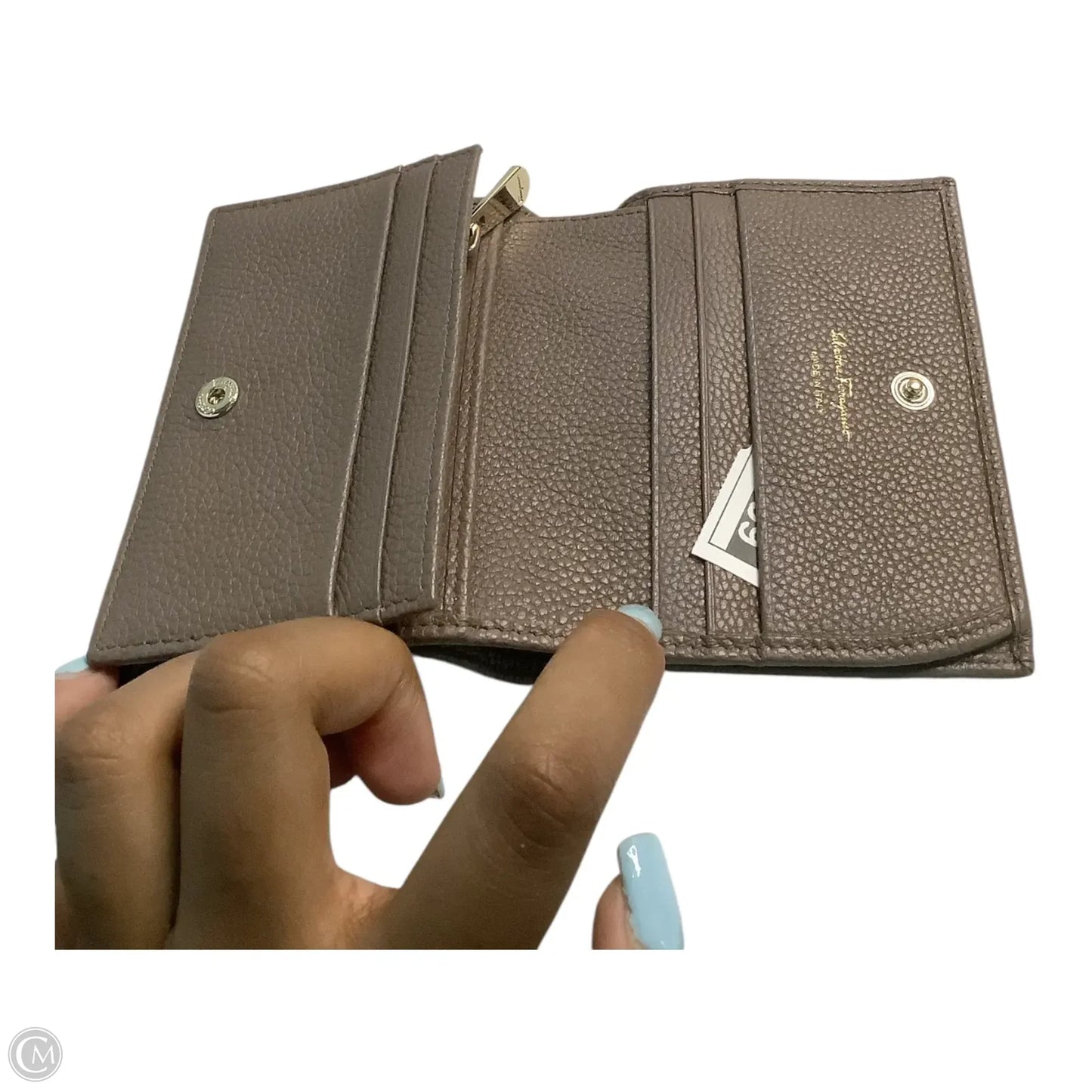 Wallet Luxury Designer By Ferragamo, Size: Medium