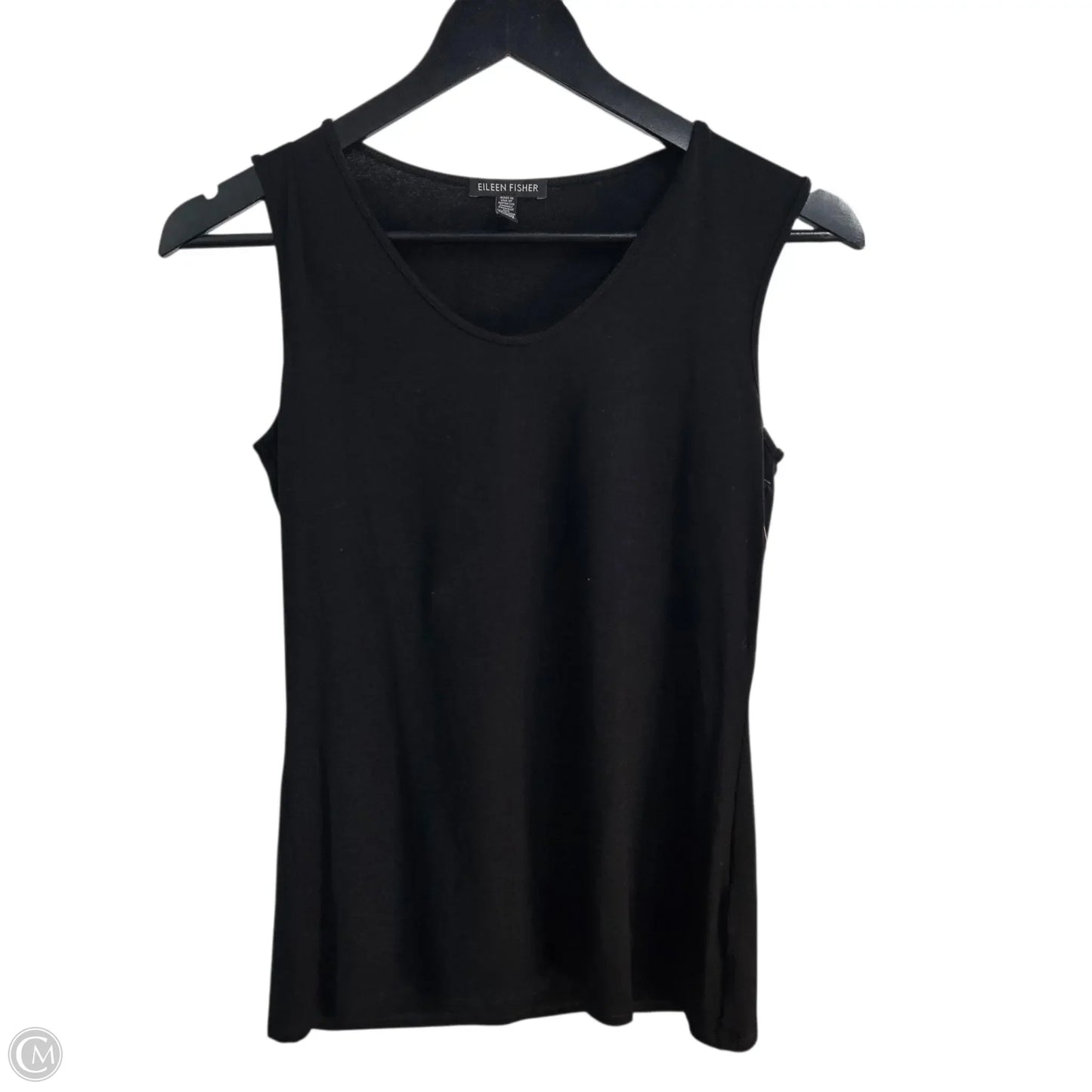 Top Sleeveless Basic By Eileen Fisher In Black, Size: Xs