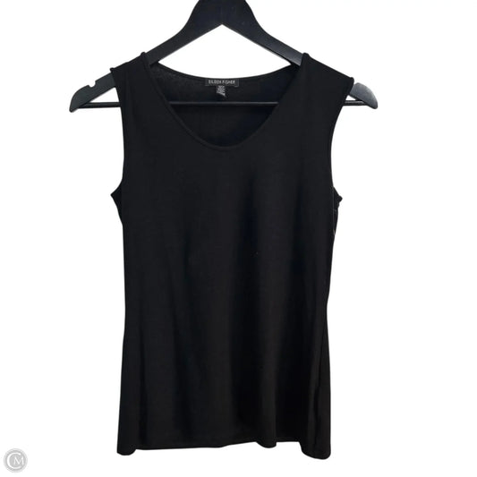 Top Sleeveless Basic By Eileen Fisher In Black, Size: Xs