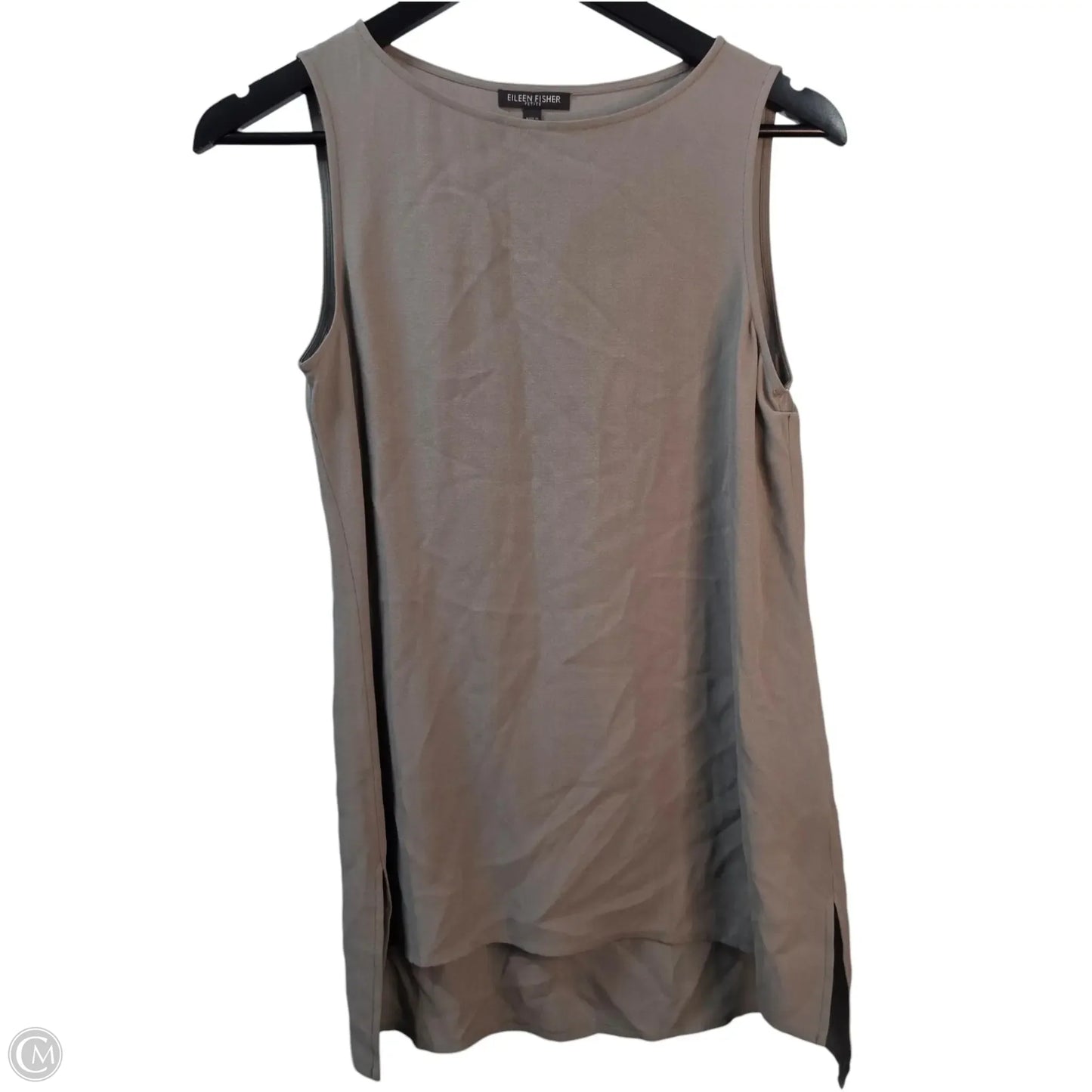 Top Sleeveless Basic By Eileen Fisher In Grey, Size: Sp