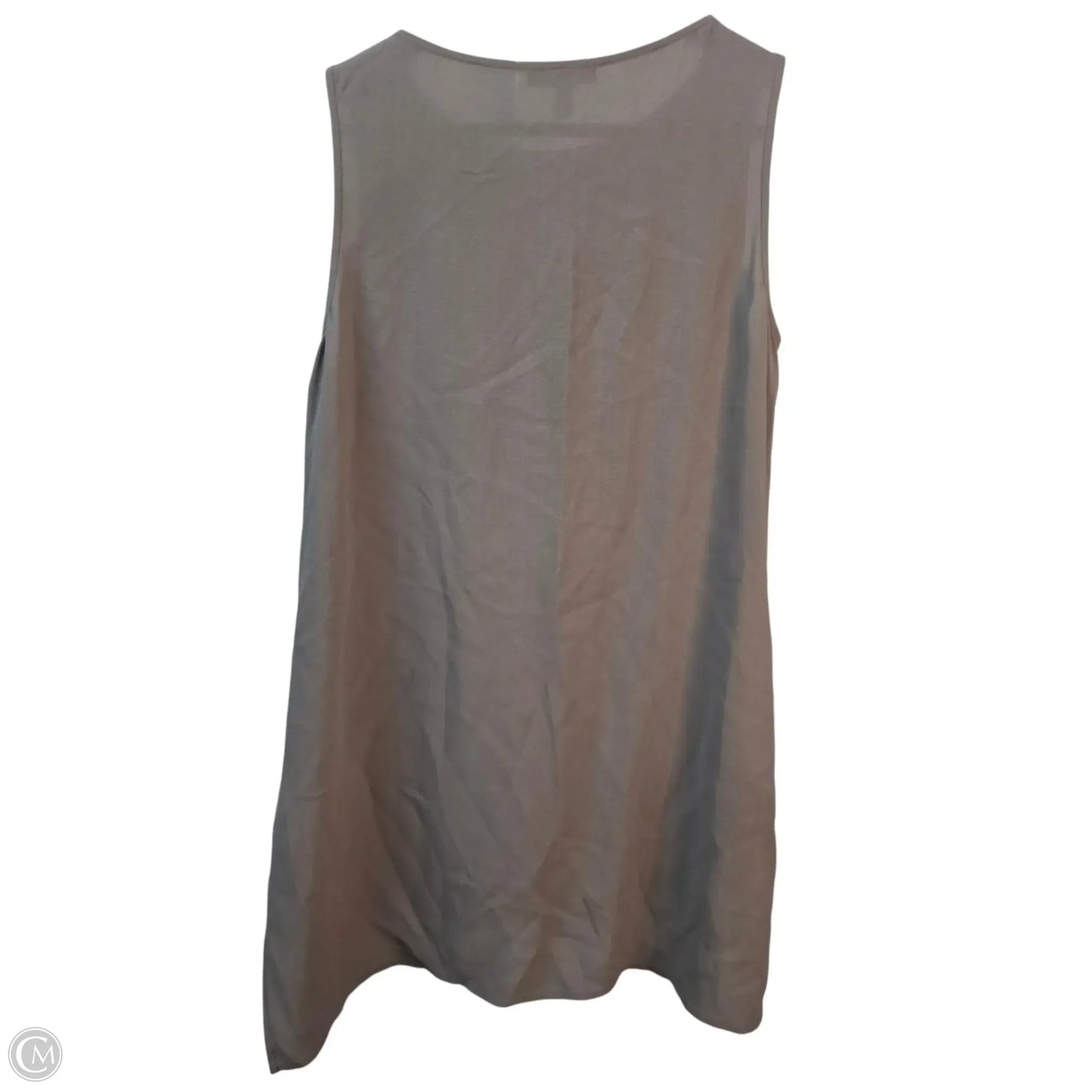 Top Sleeveless Basic By Eileen Fisher In Grey, Size: Sp