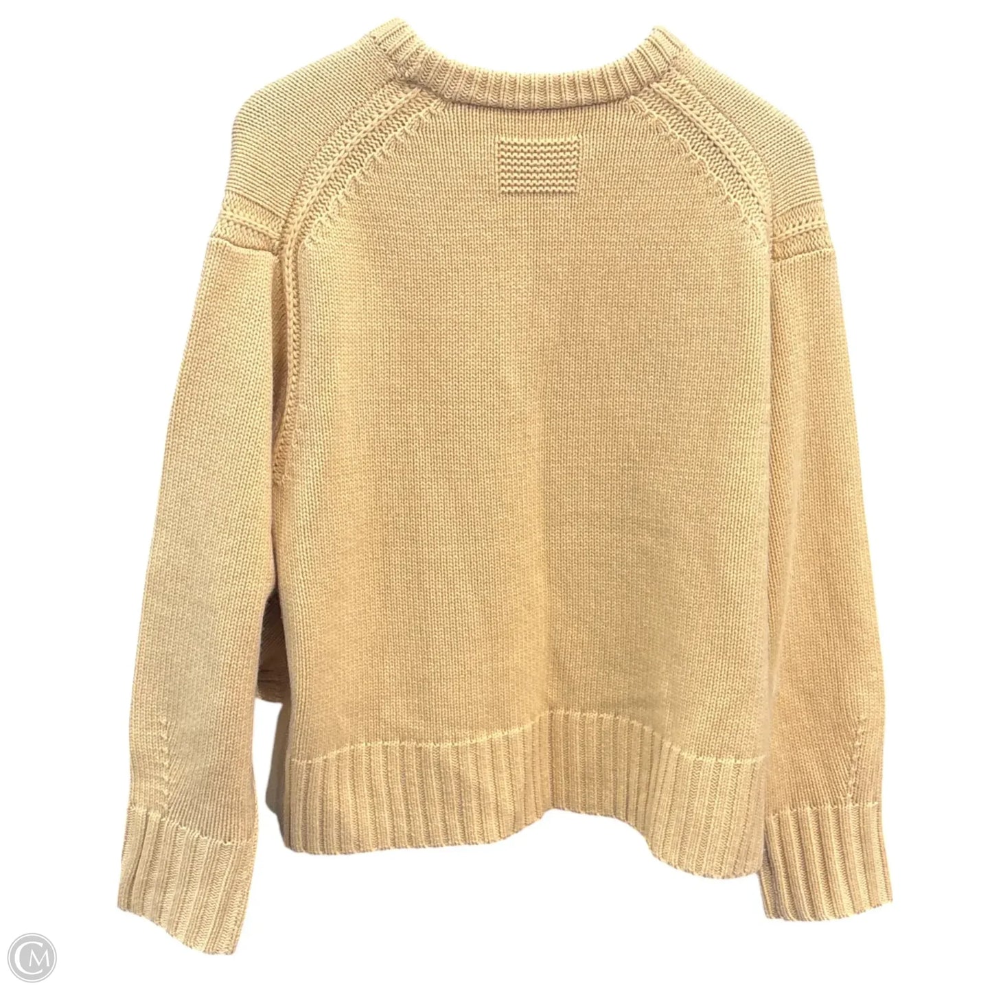 Sweater Cashmere By Cma In Yellow, Size: S