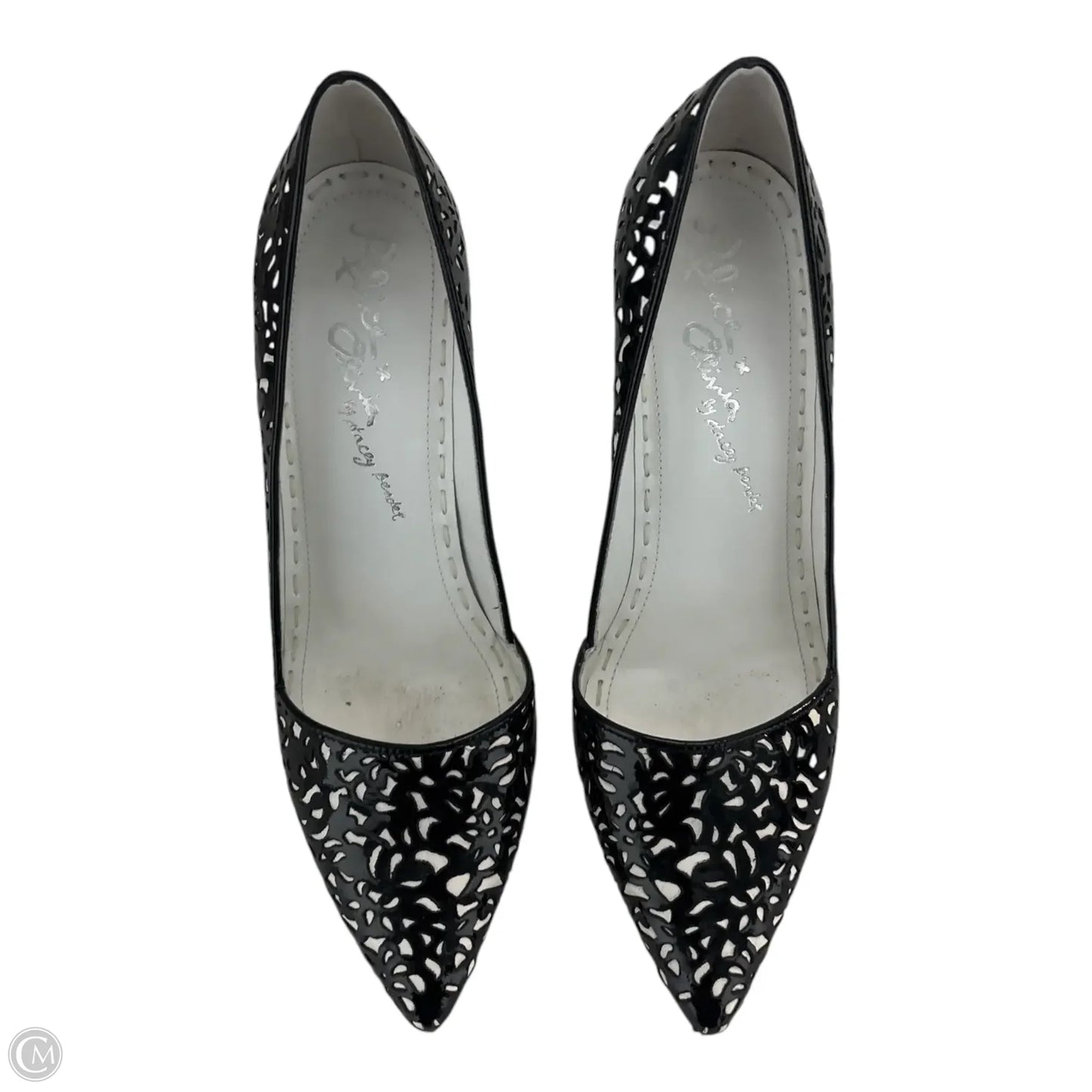 Shoes Designer By Alice + Olivia In Black & White, Size: