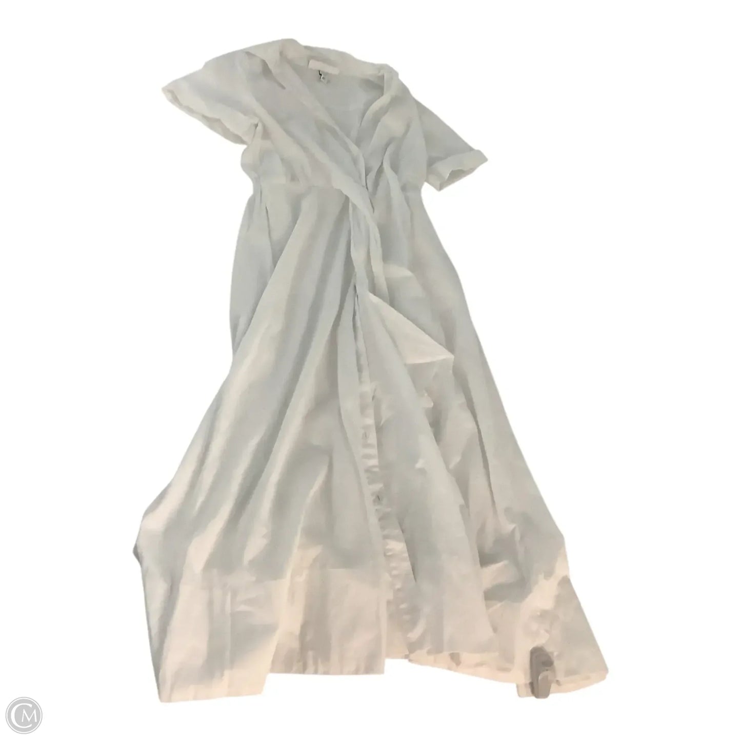 Dress Casual Maxi By Coolibar In White, Size: S