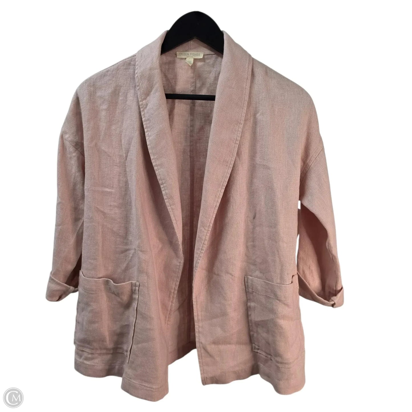 Blazer By Eileen Fisher In Pink, Size: Sp