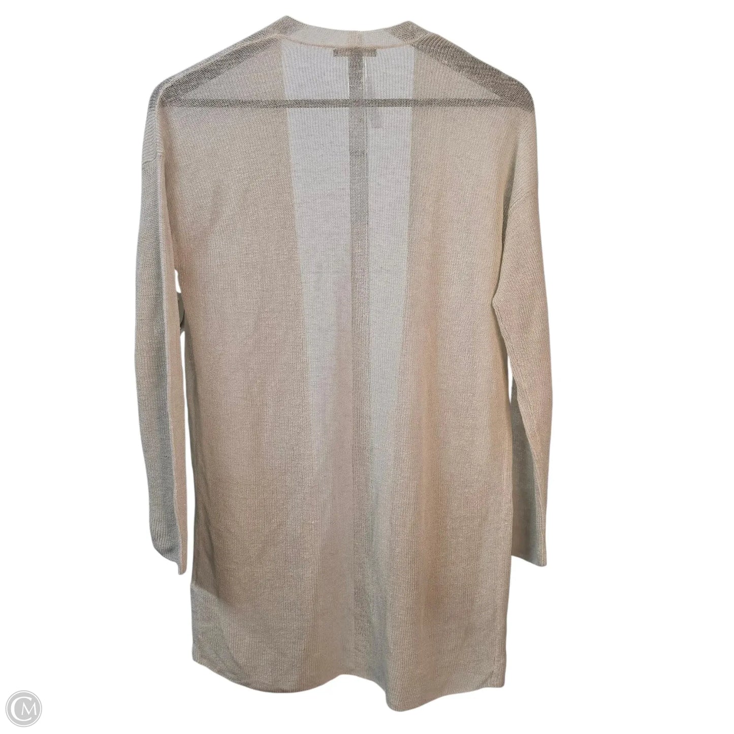 Cardigan By Eileen Fisher In Tan, Size: Sp