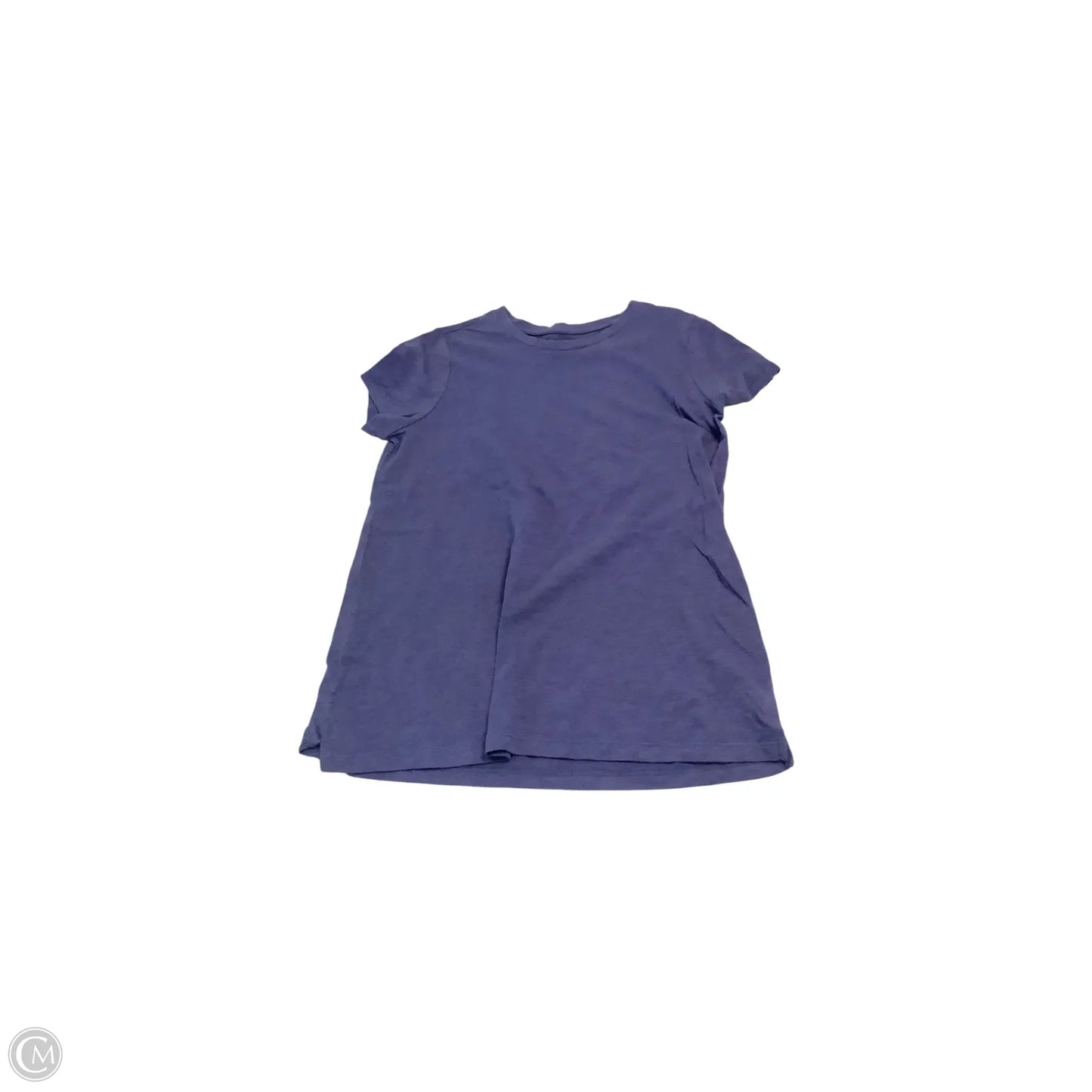 Top Short Sleeve Basic By Eileen Fisher In Blue, Size: Sp
