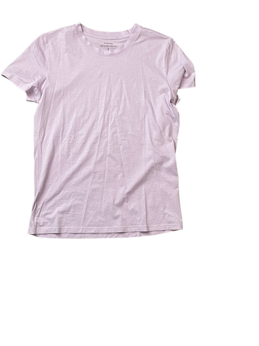 Top Short Sleeve Basic By Vince In Purple, Size: M