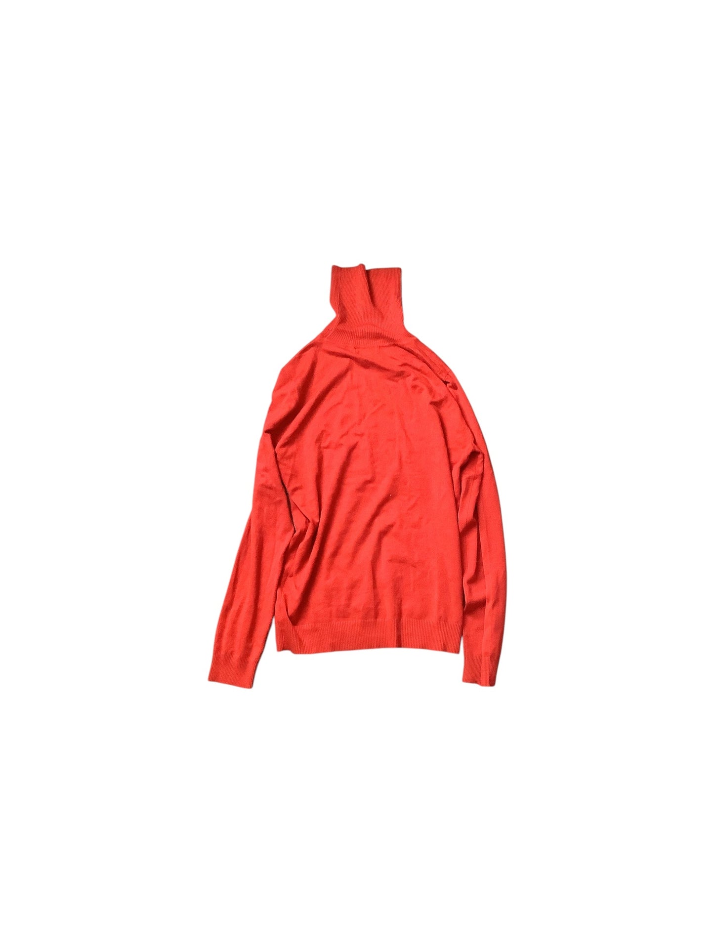 Top Long Sleeve Basic By Calvin Klein In Red, Size: L