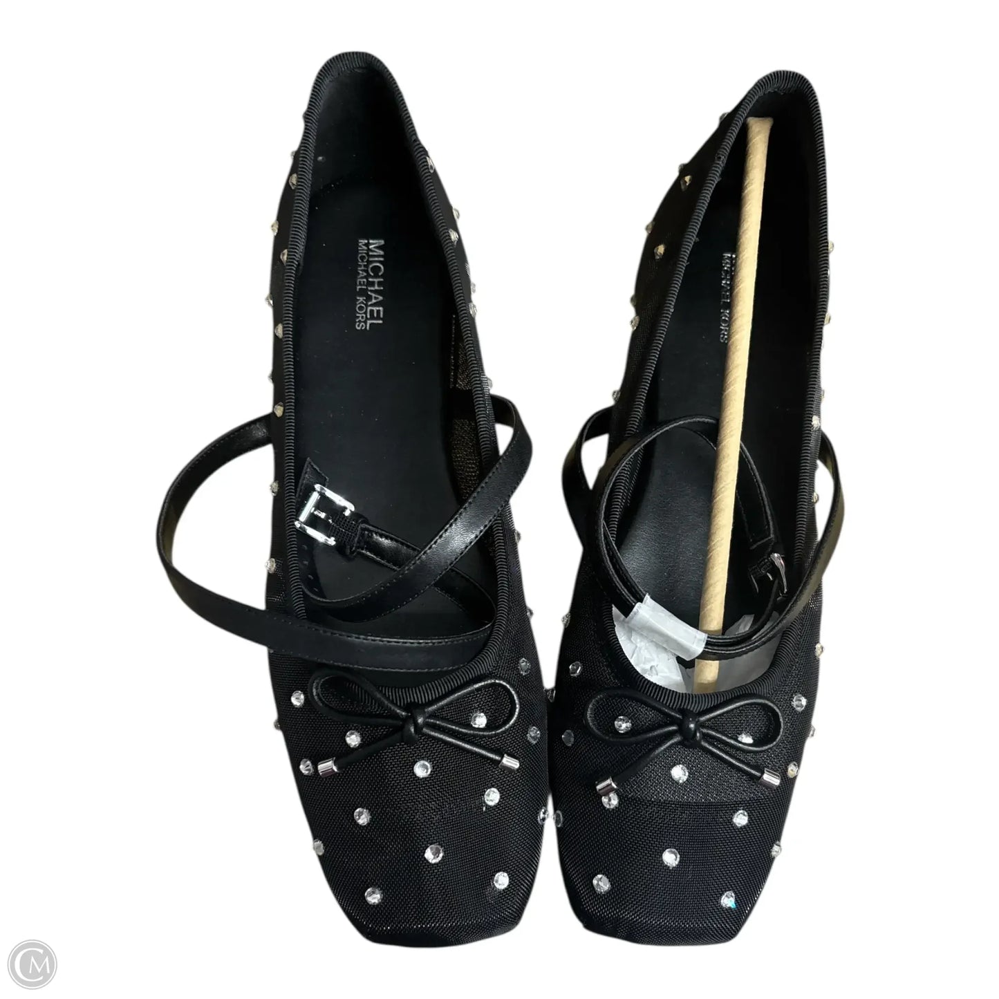 Shoes Flats By Michael By Michael Kors In Black, Size: 9