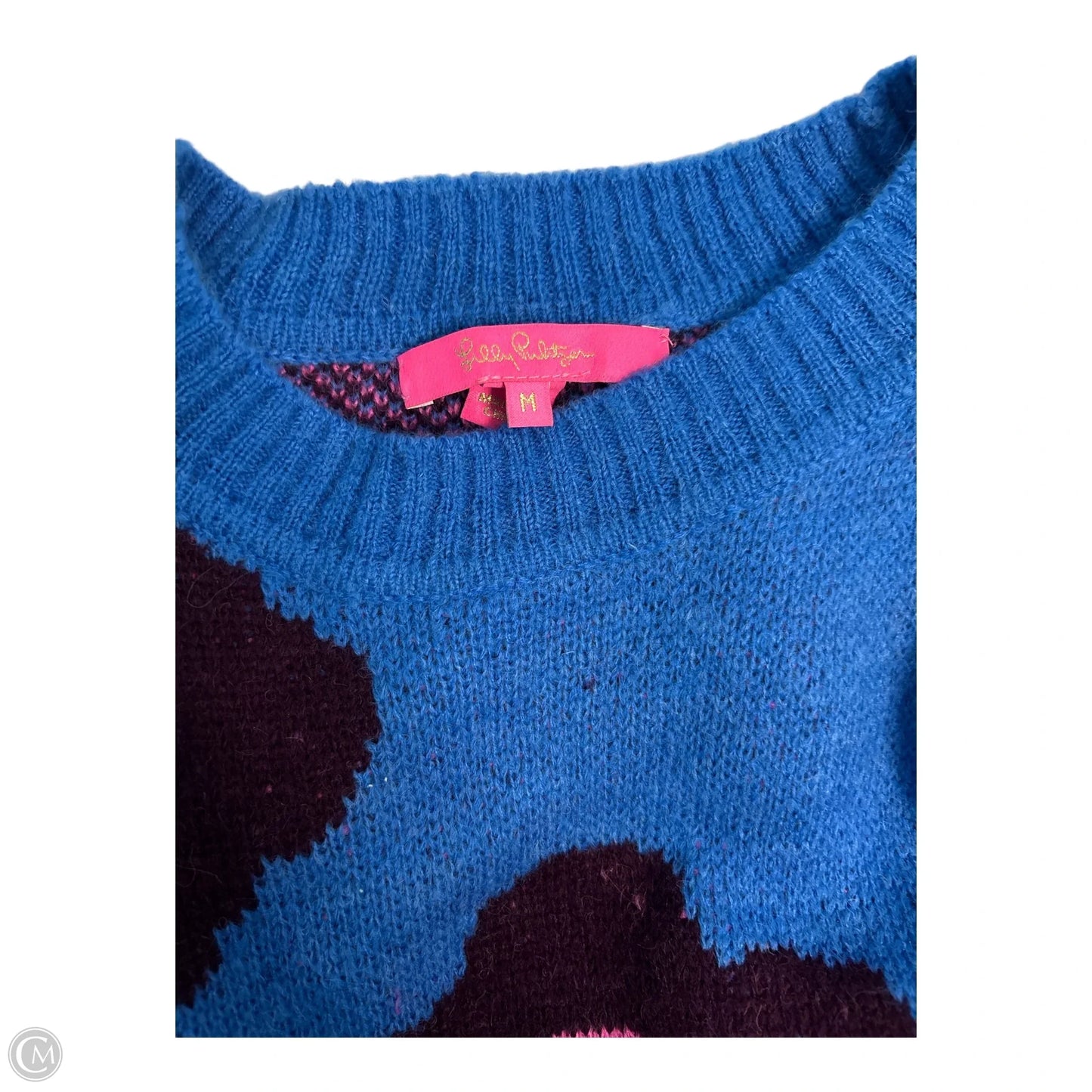 Sweater Designer By Lilly Pulitzer In Blue & Purple, Size: M