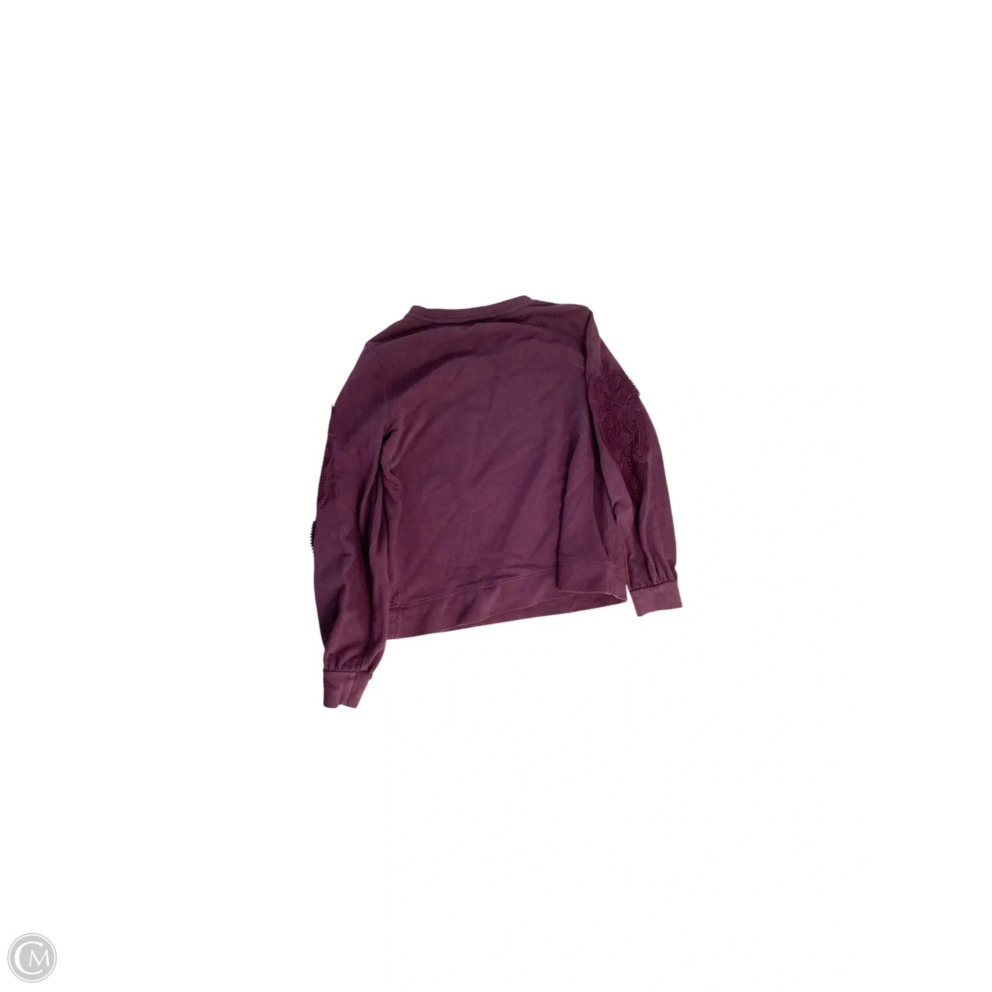 Top Long Sleeve Designer By Lilly Pulitzer In Maroon, Size: M
