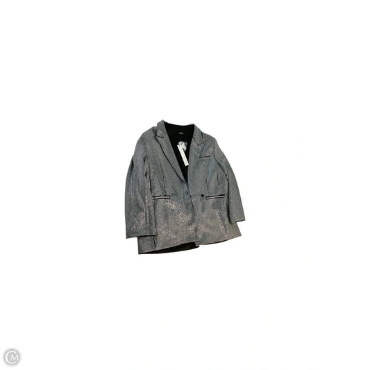 Blazer By Akira In Silver, Size: 1x