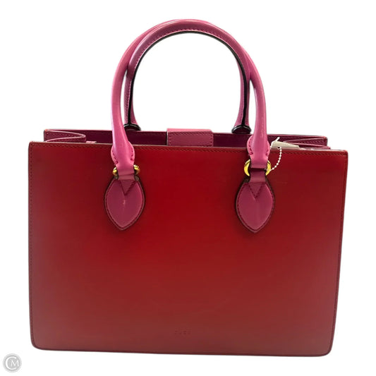 Handbag Luxury Designer By Gucci, Size: Large