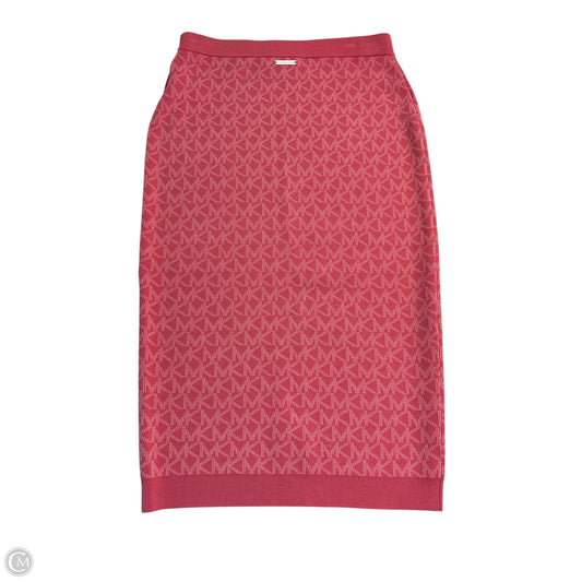 Skirt Midi By Michael By Michael Kors In Coral, Size: S