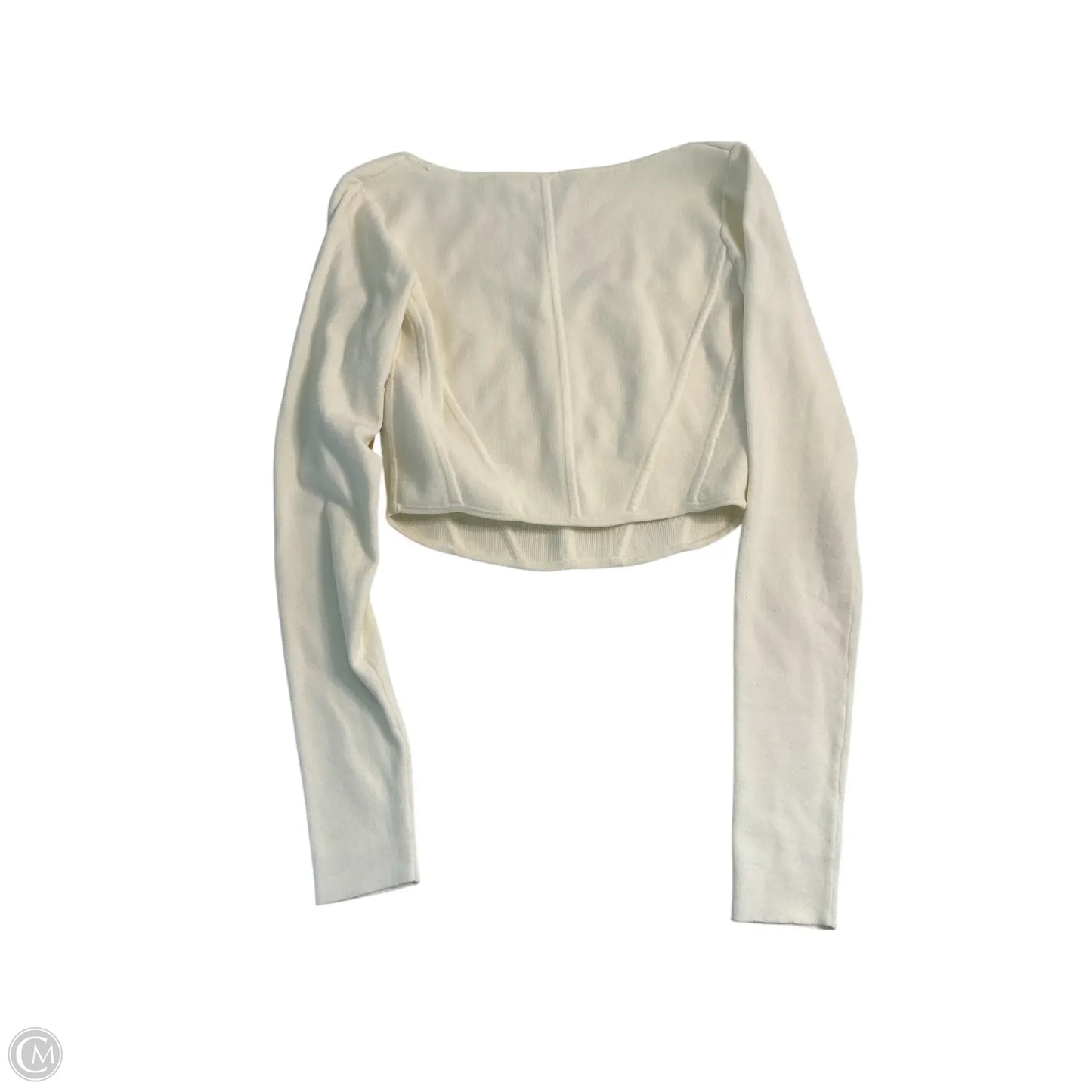 Top Long Sleeve Basic By Wilfred In Cream, Size: M