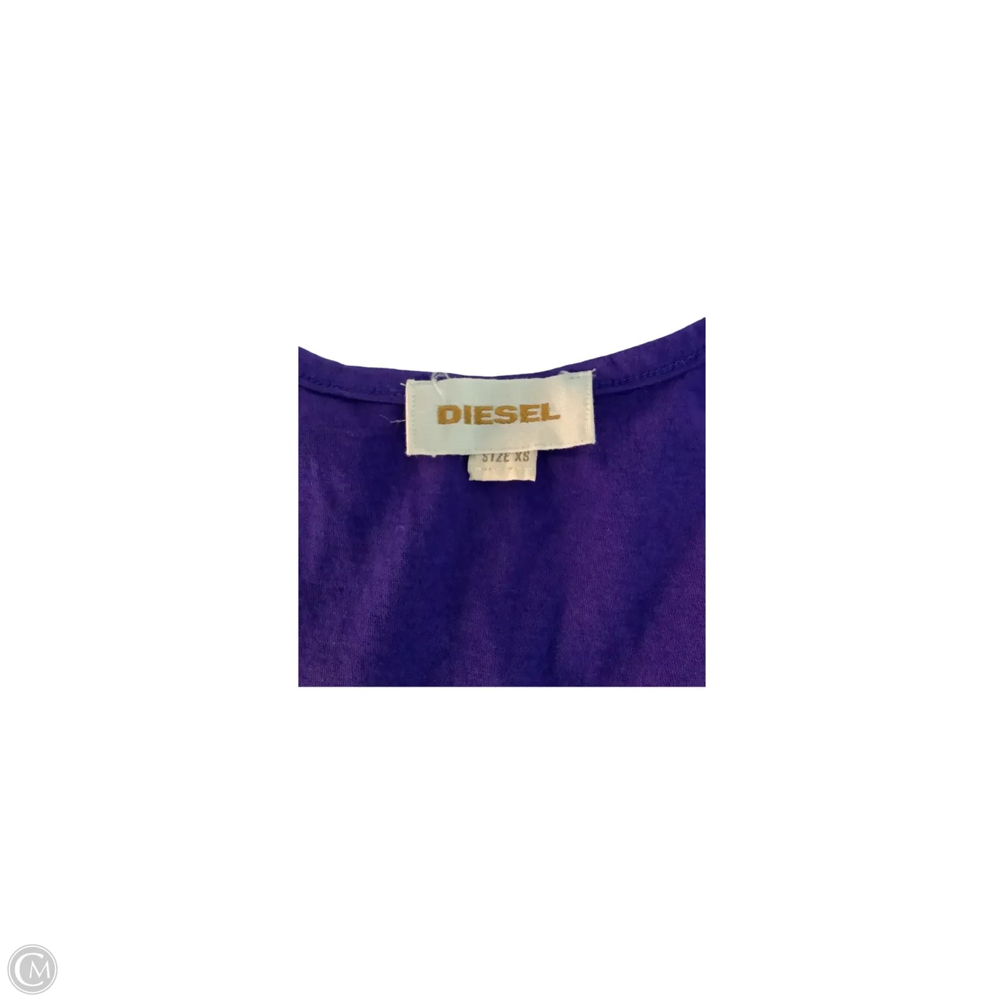 Top Sleeveless Basic By Diesel In Black & Blue, Size: Xs