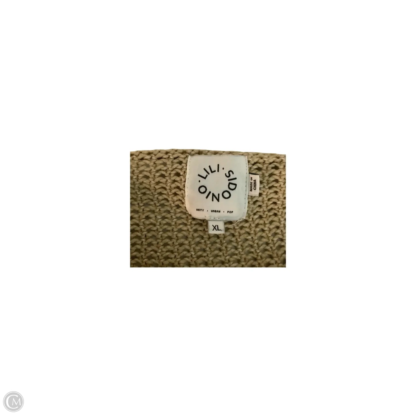 Sweater By Lili Sidonio In Tan, Size: Xl