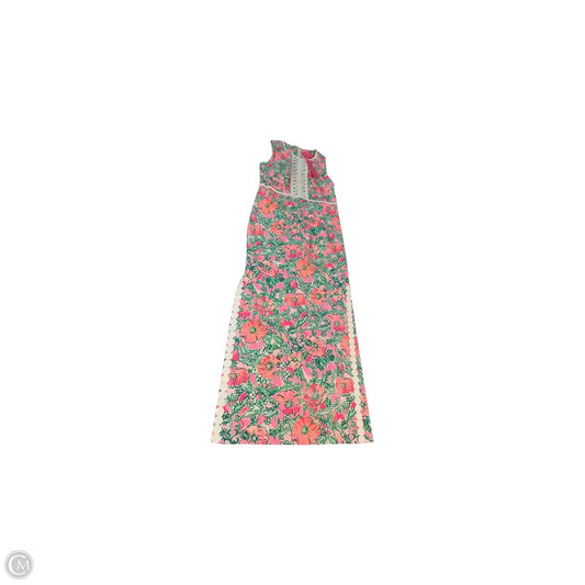 Dress Designer By Lilly Pulitzer In Orange & Pink, Size: 6