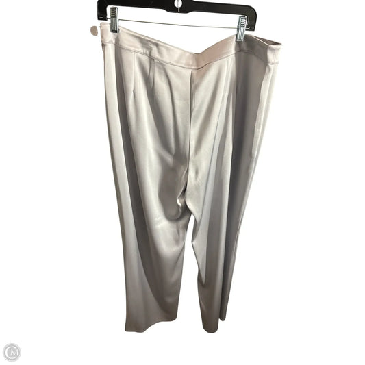 Pants Luxury Designer By St John Collection In Silver, Size: 14