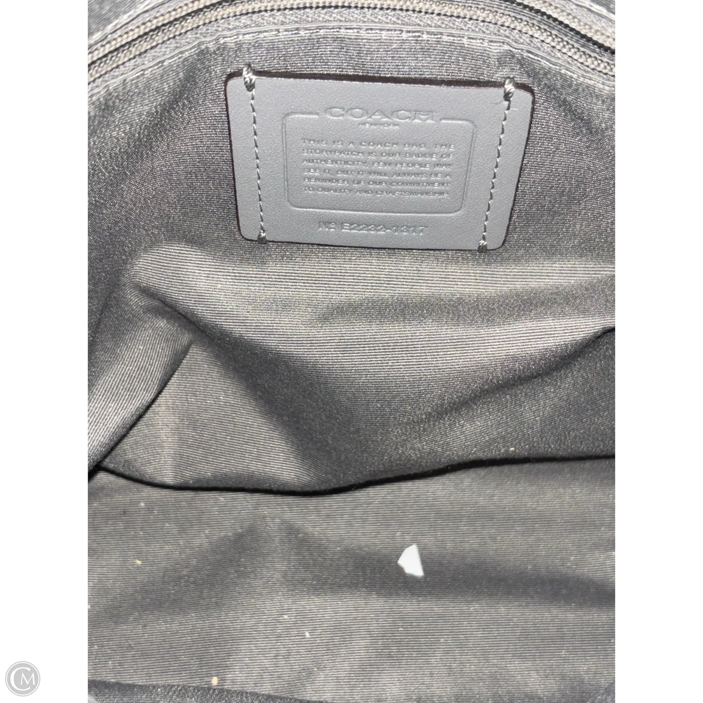 Handbag Designer By Coach, Size: Large