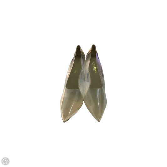 Shoes Heels Stiletto By Fashion Nova In Clear, Size: 10