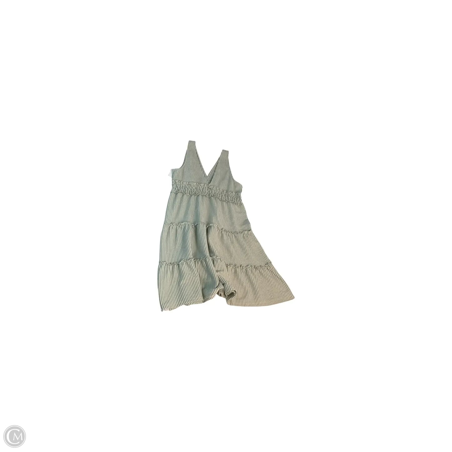 Dress Casual Midi By American Eagle In Striped Pattern, Size: M