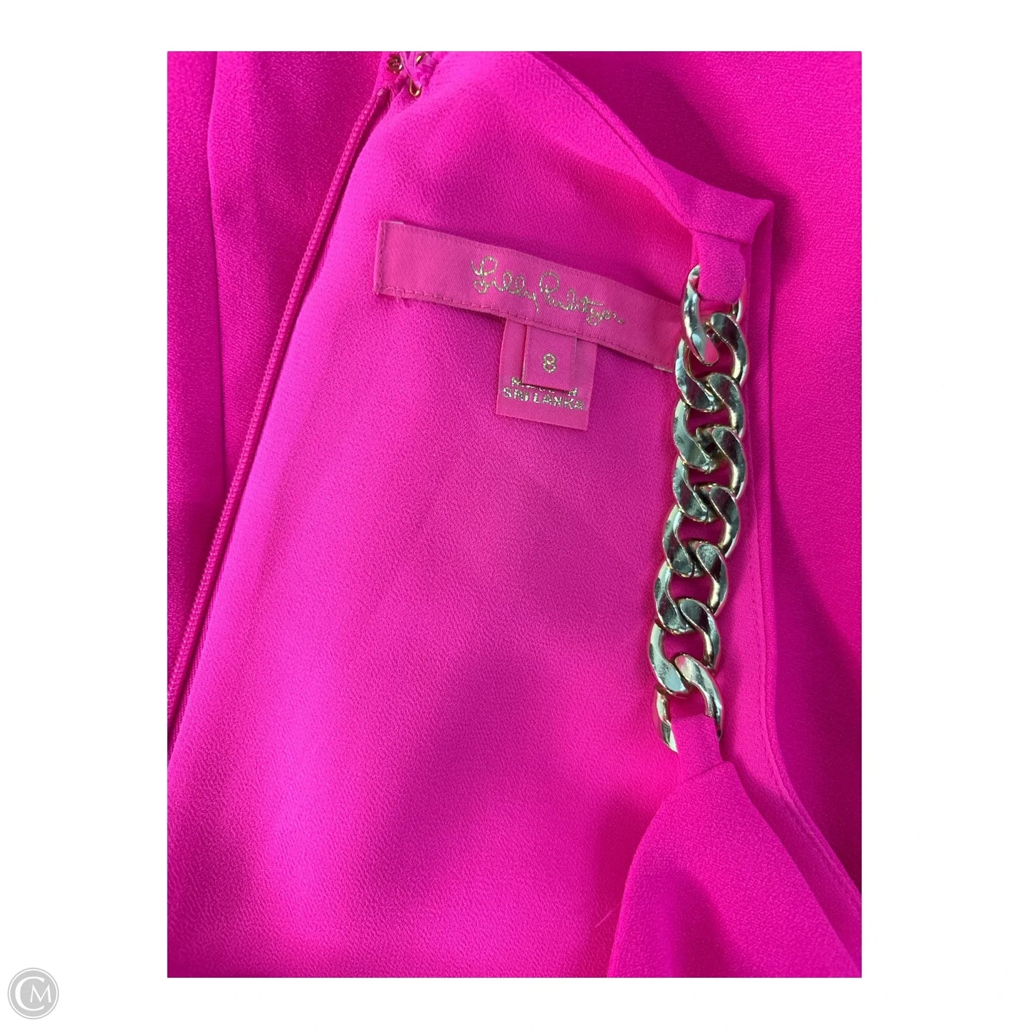 Top Sleeveless Designer By Lilly Pulitzer In Pink, Size: 8