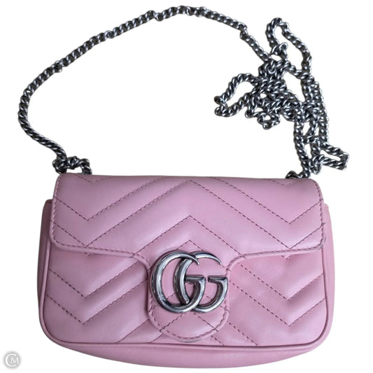 Handbag Luxury Designer By Gucci, Size: Small