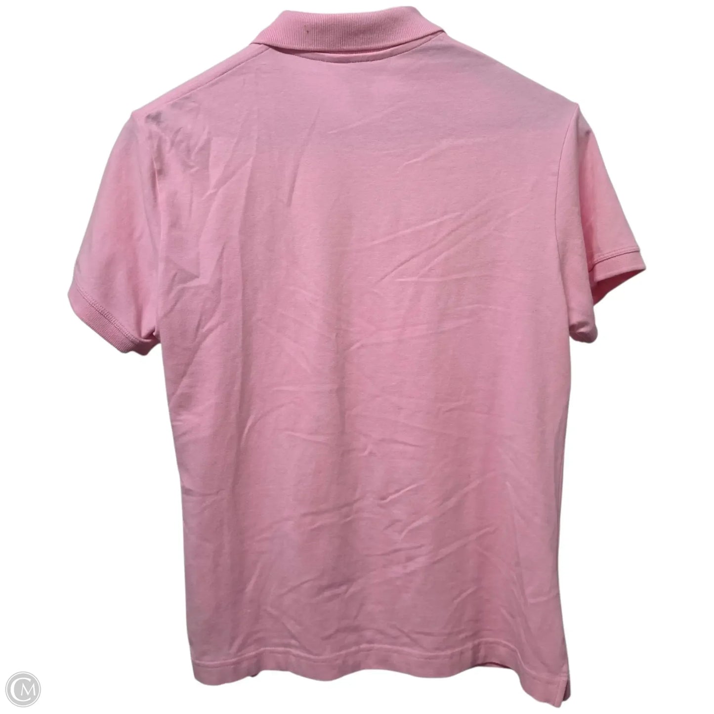 Top Short Sleeve Designer By Lilly Pulitzer In Pink, Size: L