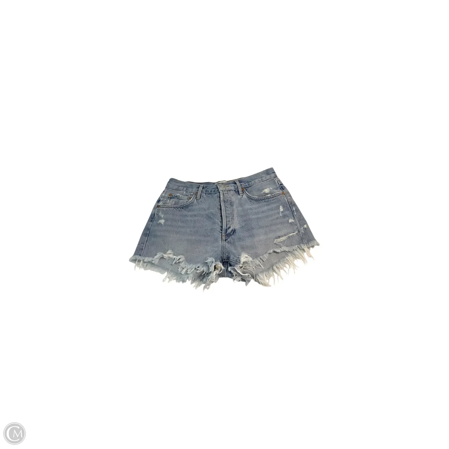 Shorts By Agolde In Blue Denim, Size: 6