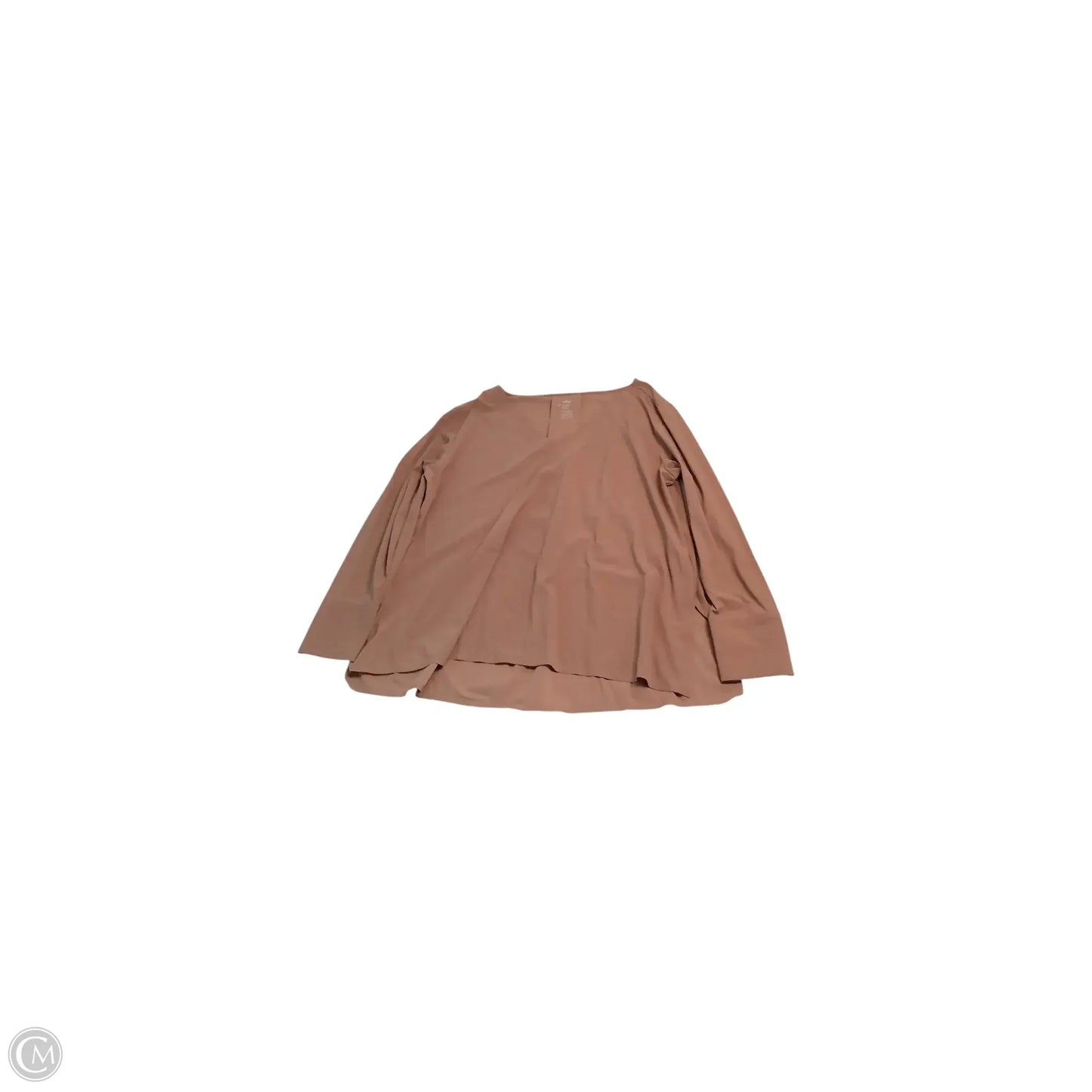 Top Long Sleeve By Cma In Mauve, Size: L