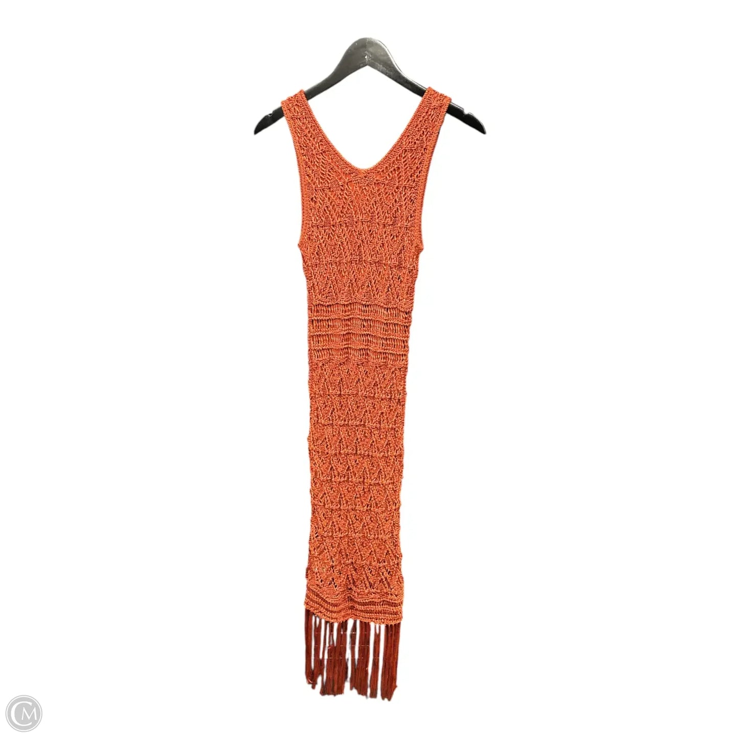 Dress Party Long By Club Monaco In Orange, Size: S