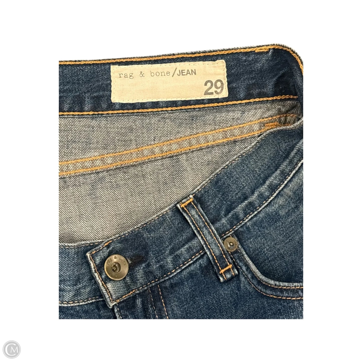 Shorts By Rag And Bone In Blue Denim, Size: 8