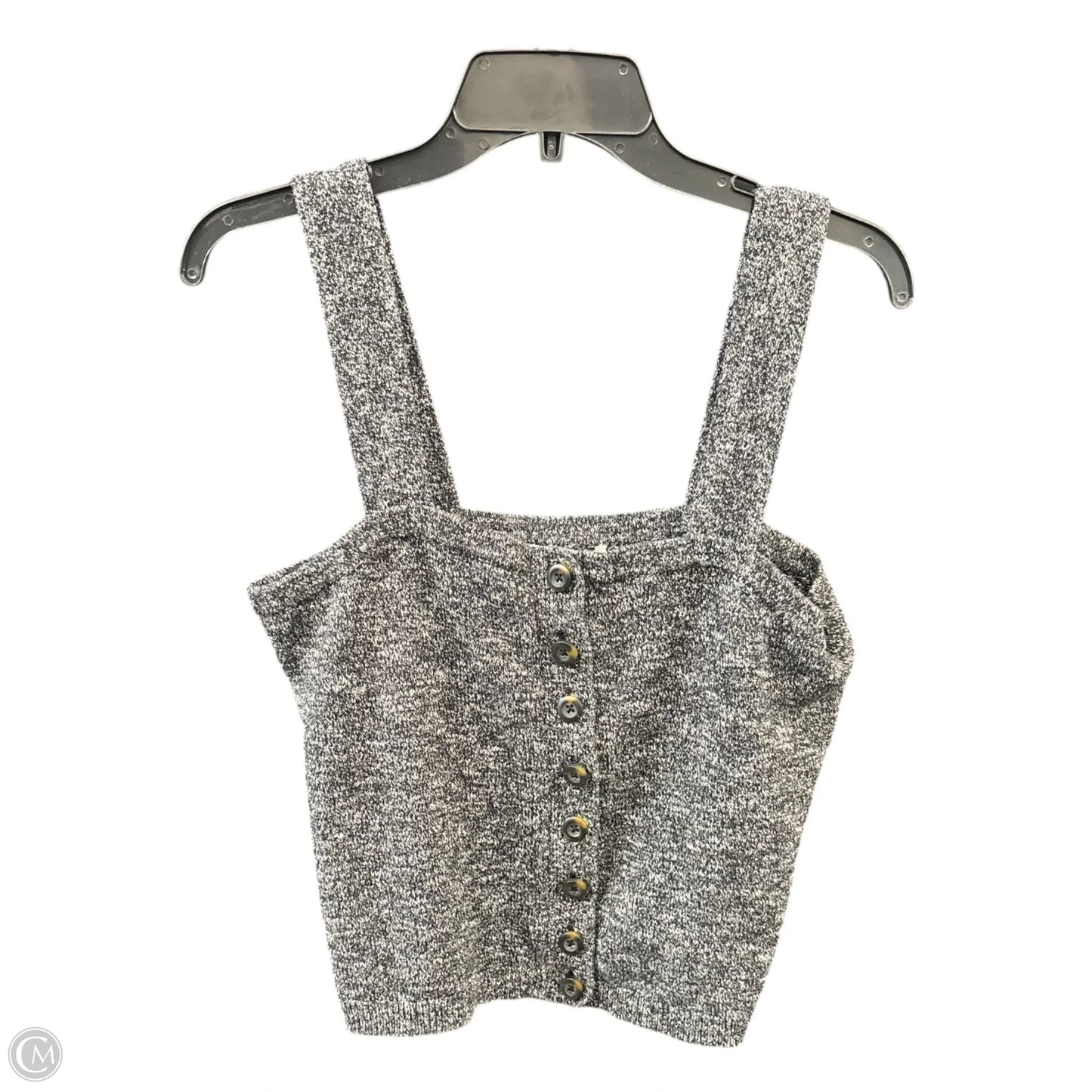 Top Sleeveless By Madewell In Grey, Size: L