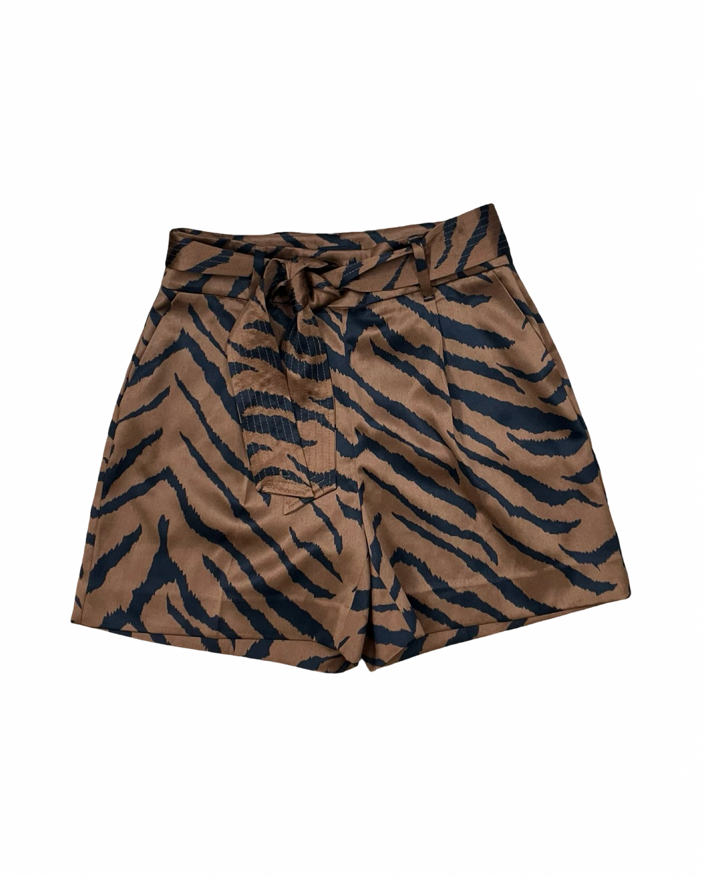Shorts By White House Black Market In Animal Print, Size:2